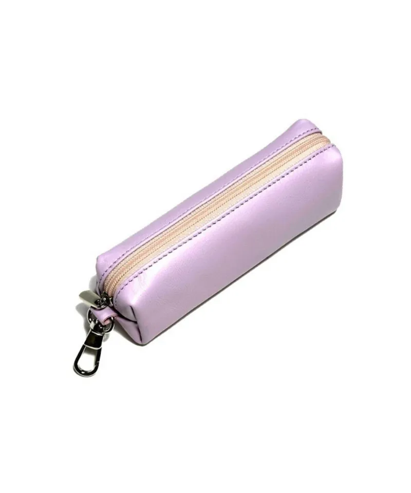 Hakiki Deri Çanta Askılı Fermuarlı Anahtarlık - 220123